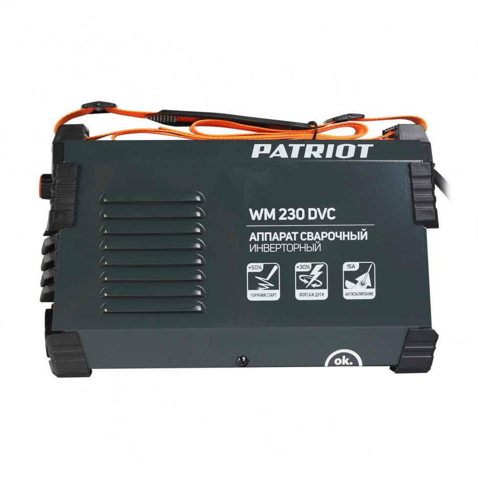 Аппарат сварочный WM 230 DVC, 230 А, инверторный PATRIOT 605302024