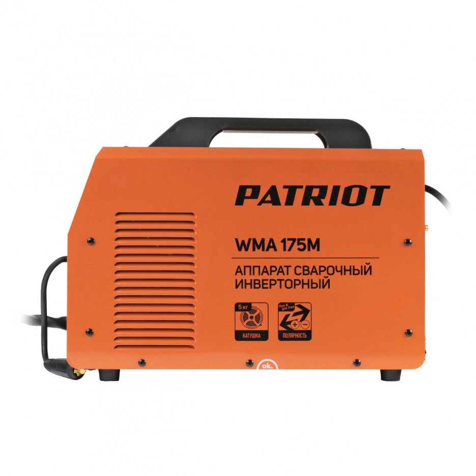 Аппарат сварочный WMA 175 M, 170 А, инверторный PATRIOT 605302150